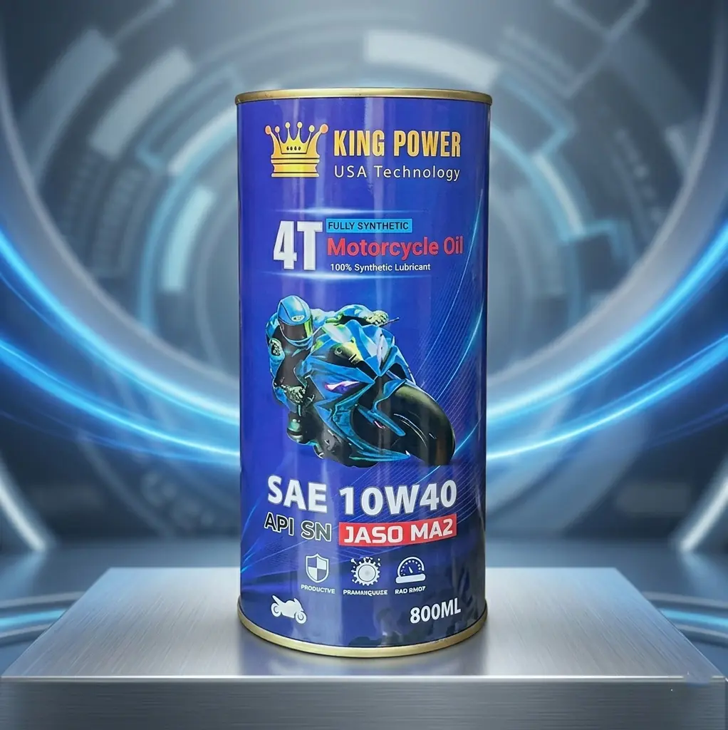 Dầu Nhớt Xe Số King Power 4T SAE 10W40- Giải Pháp Tối Ưu Cho Xe Máy 4 Thì