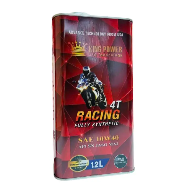 Dầu nhớt King Power Racing 4T SAE 10W-40 API SN JASO MA2